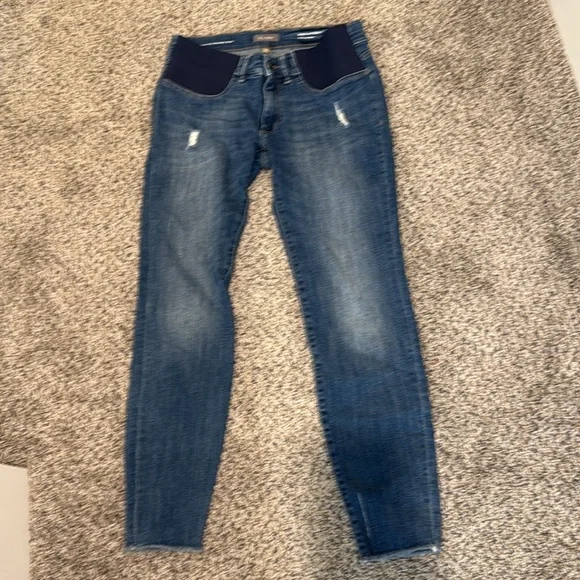 DL1961 Emma Power Legging Skinny Maternity Jeans size 27